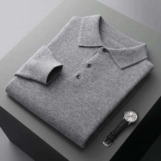 Soft cashmere blend knit texture close up